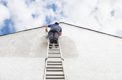 Peinture extérieure à Rochetaillée — façades et ravalement